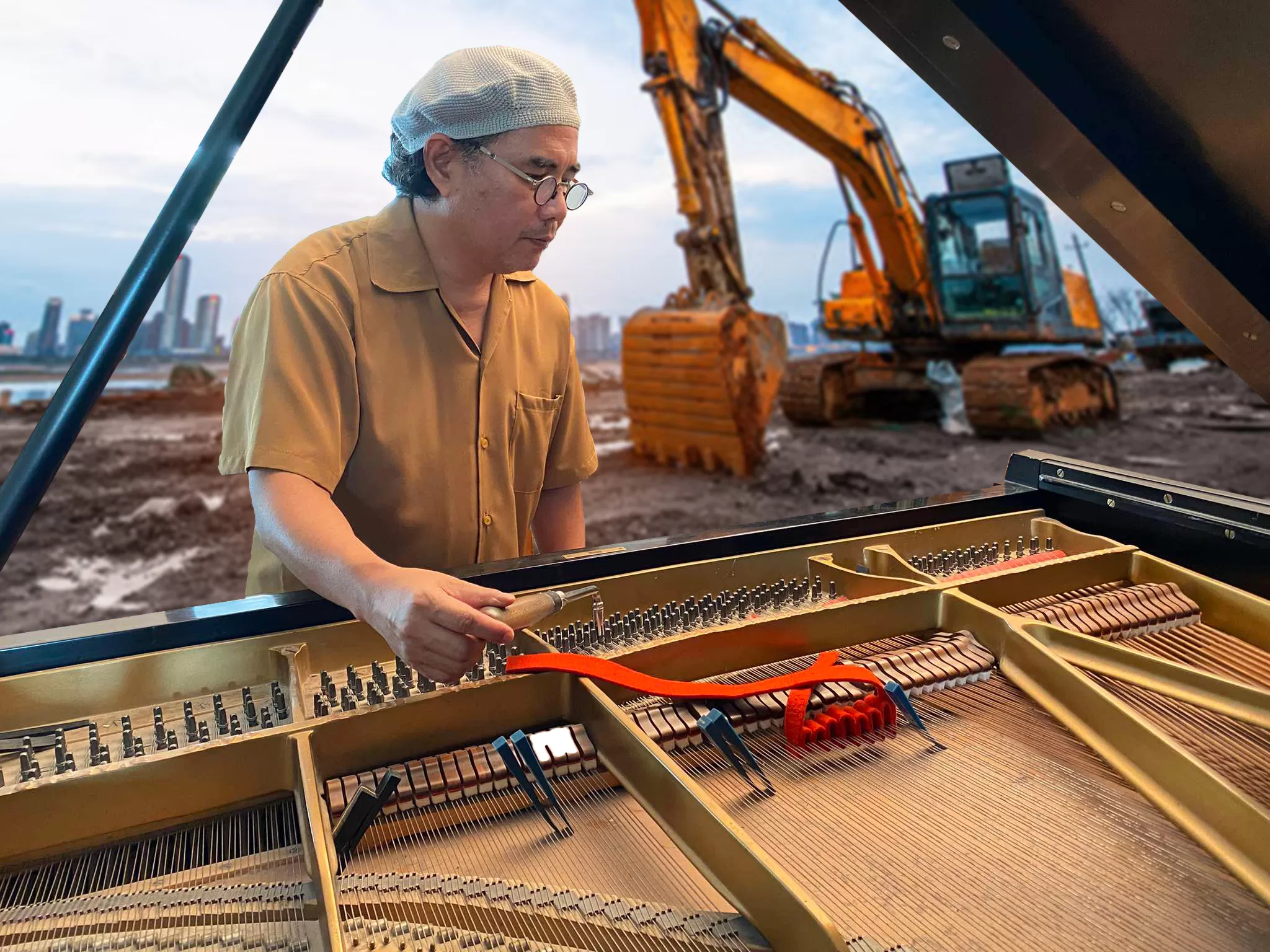 Aural Piano Tuning and its importance in overcoming background noise