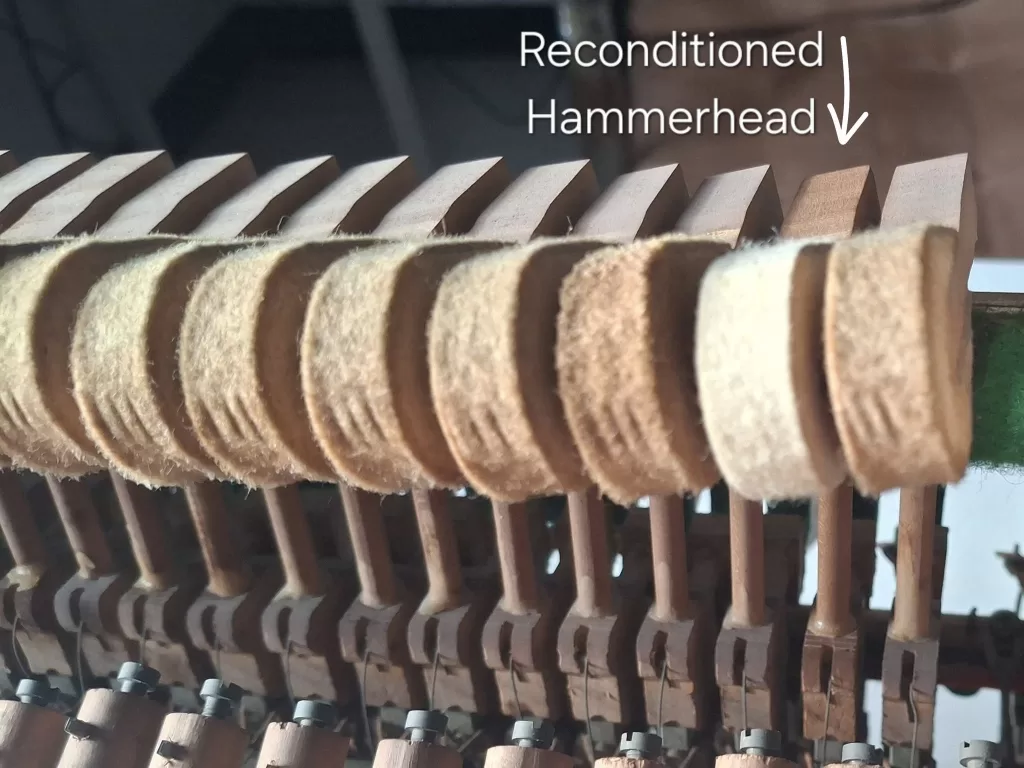piano hammerhead reconditioning