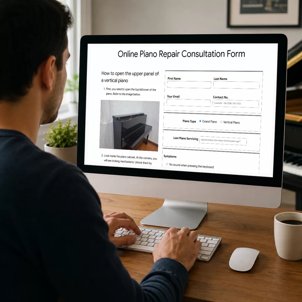 Online Piano Repair Consultation